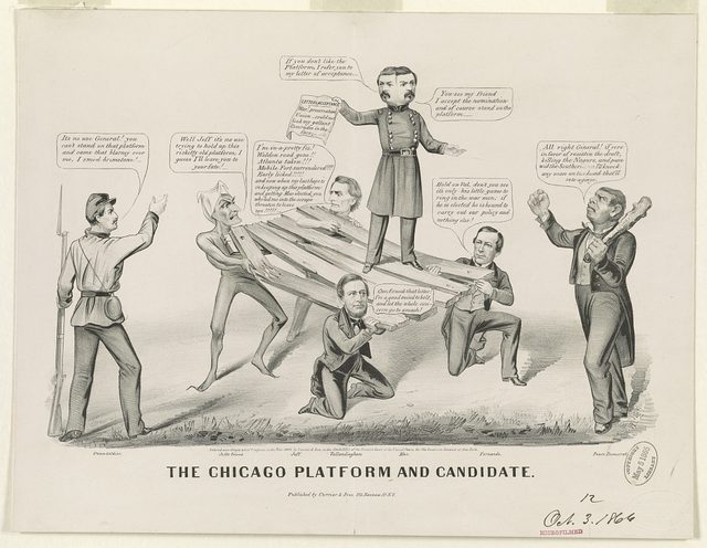 The Chicago platform and candidate