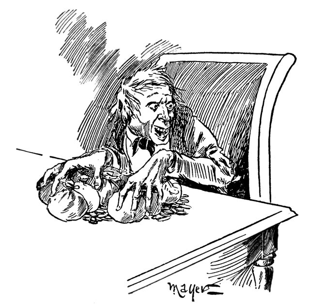 'Greed', illustration from Coin's Financial School