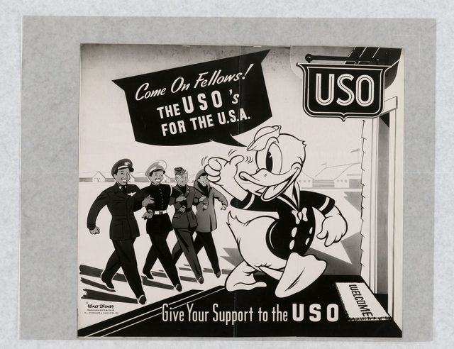 Come on fellows! The USO's for the U.S.A.