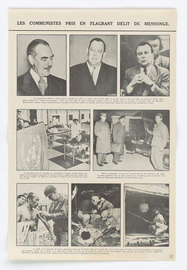 Les communistes pris en flagrant délit de mensonge (The Communists Caught in the Act of Lying)