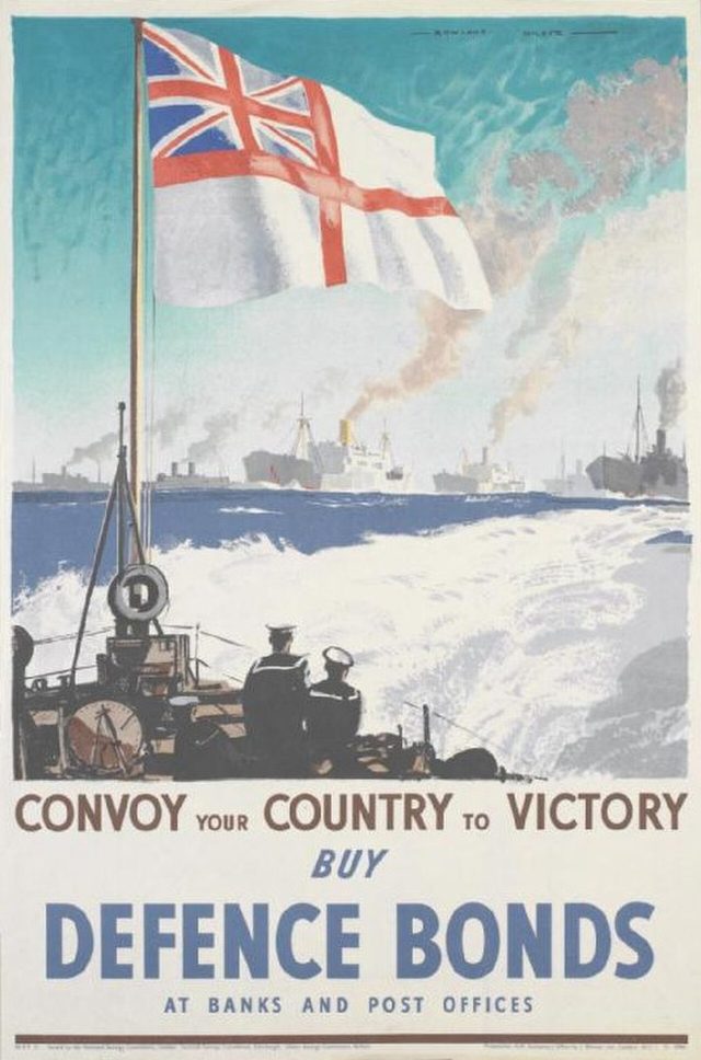 'Convoy your country to victory: buy Defence Bonds' (British National Savings poster)
