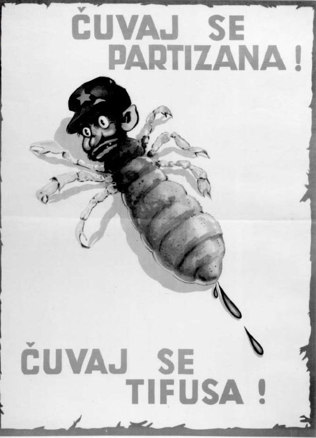 Čuvaj se partizana! Čuvaj se tifusa! (Beware of the Partisan! Beware of Typhus!), Independent State of Croatia