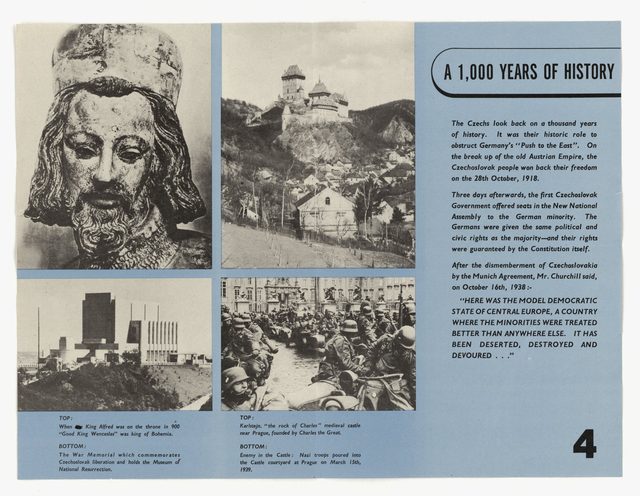 A 1,000 Years of History - Czechoslovakia