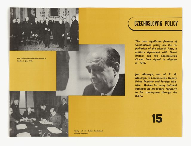 Czechoslovak Policy