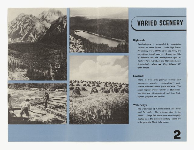 Varied Scenery - Czechoslovakia