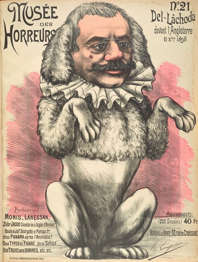 Del-Lâchoda devant l'Angleterre (Musée des Horreurs no. 21)