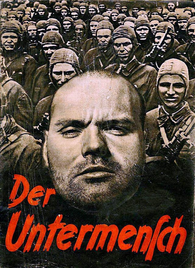 Der Untermensch (SS Main Office brochure, cover)