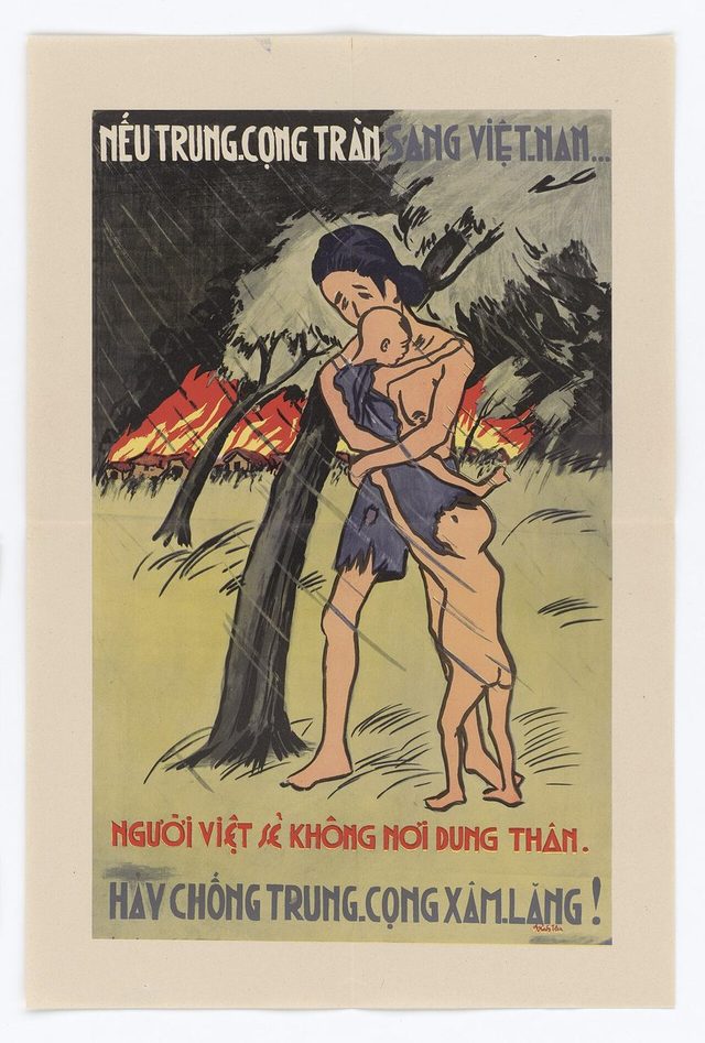 If Chinese Communists Flood into Vietnam (Vietnamese poster)