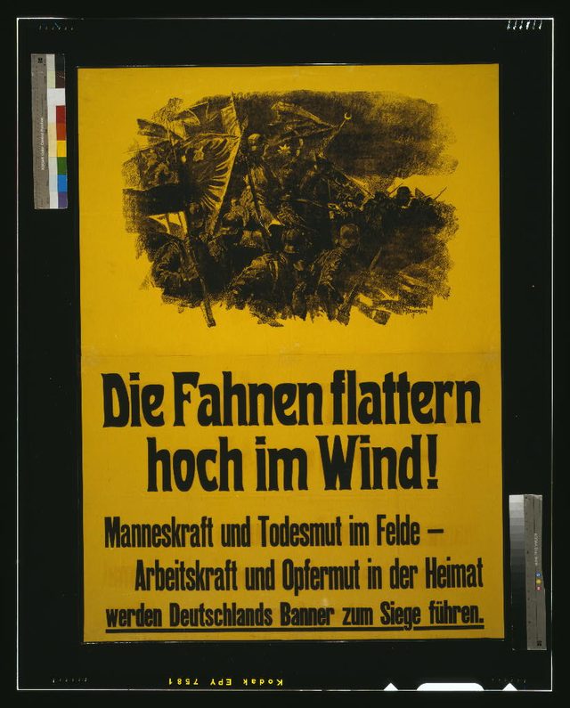 Die Fahnen flattern hoch im Wind! (The Flags Flutter High in the Wind!)