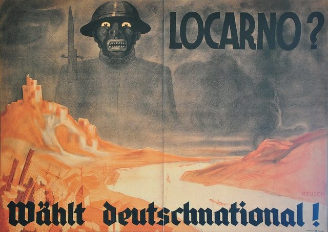 Locarno? Wählt deutschnational! (Locarno? Vote German National!)