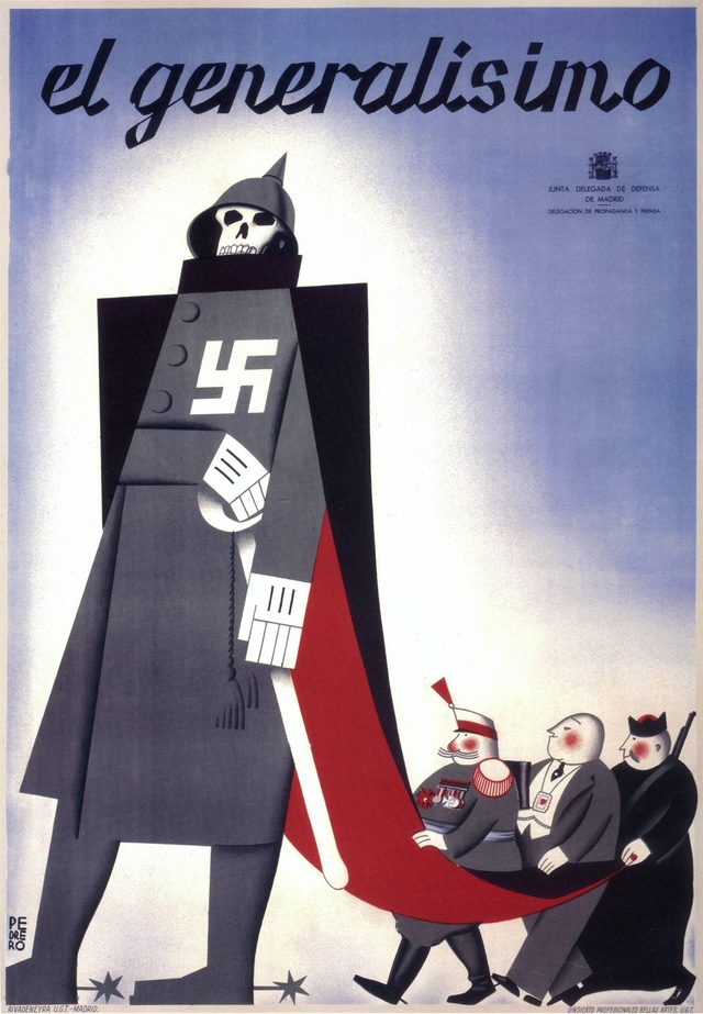 El Generalísimo (UGT Sindicato Profesional de Bellas Artes poster)
