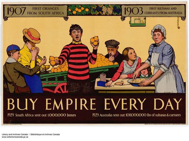 Buy Empire Every Day: First Oranges from South Africa (Empire Marketing Board)
