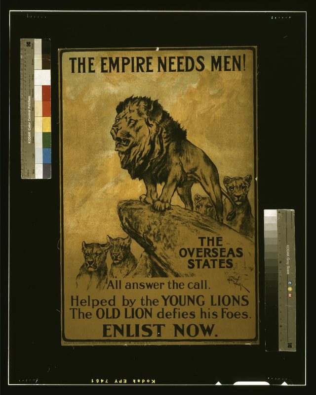 The Empire Needs Men! The Overseas States All Answer the Call