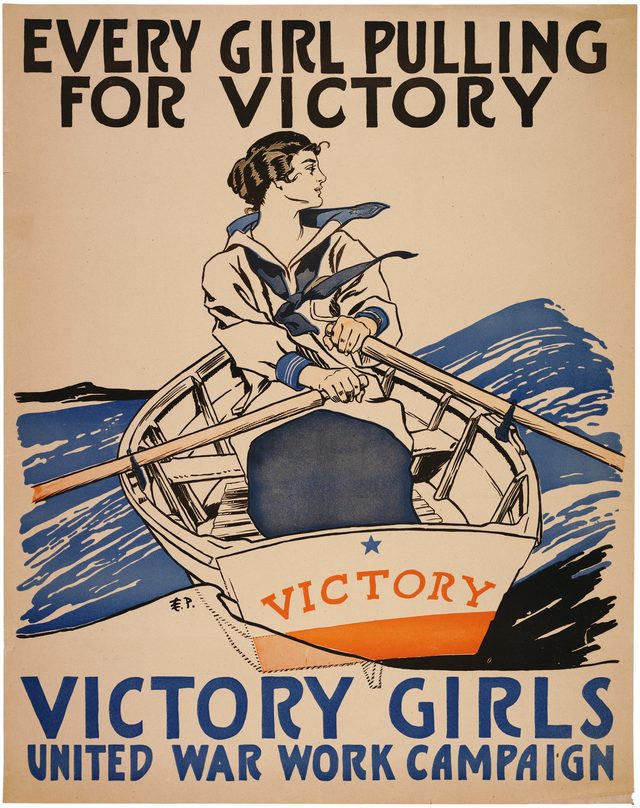 Every Girl Pulling for Victory: Victory Girls, United War Work Campaign