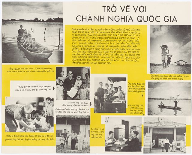 Return to the National Cause poster, No. 388 (Vietnamese, Saigon)