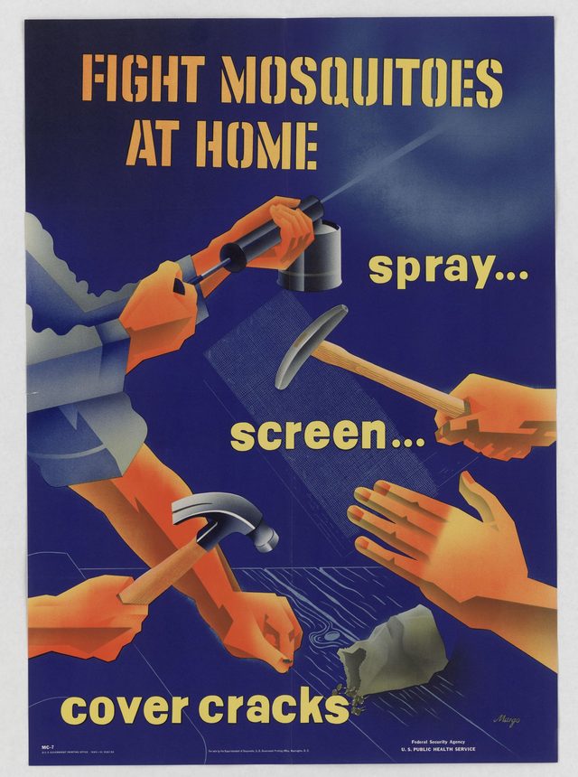 Fight Mosquitoes at Home: Spray, Screen, Cover Cracks