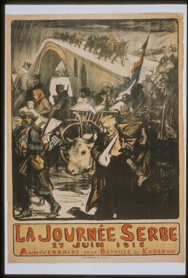 La Journée Serbe, 25 juin 1916 (Charles Fouqueray)