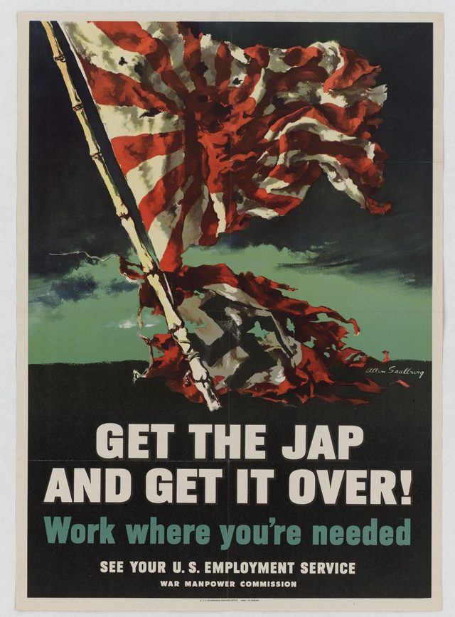 Get the Jap and Get It Over! (War Manpower Commission)