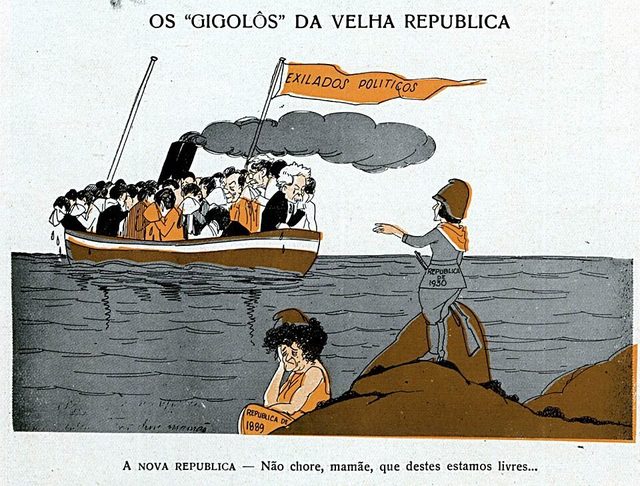 Os "gigolôs" da Velha República (The "Gigolos" of the Old Republic)