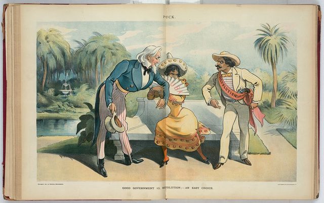 "Good Government vs. Revolution: An Easy Choice" (Puck centerfold, 17 April 1901)
