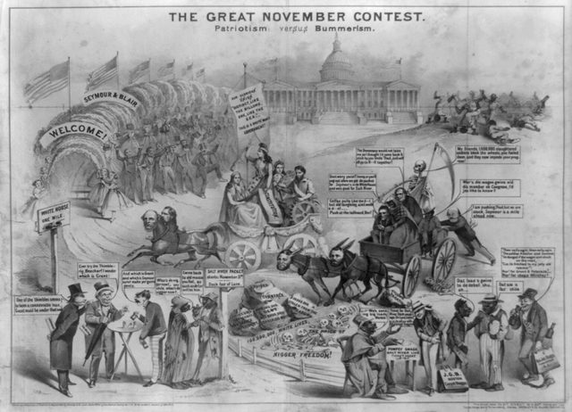 The Great November Contest. Patriotism versus Bummerism