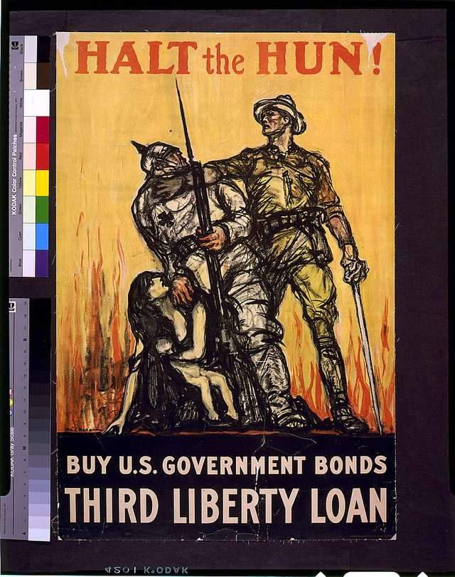 Halt the Hun! Buy U.S. Government Bonds, Third Liberty Loan
