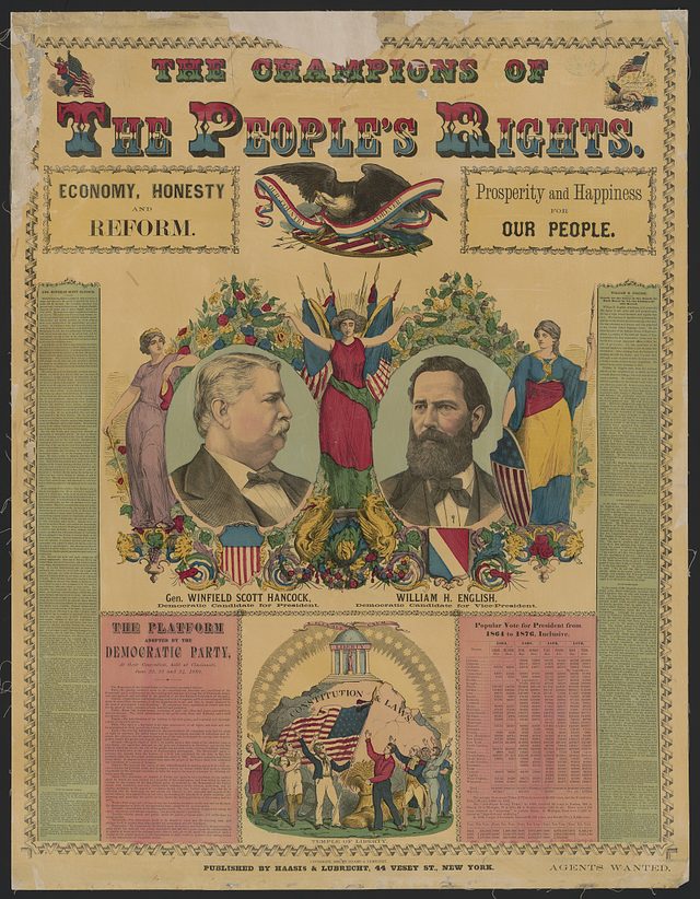 The Champions of the People's Rights: Gen. Winfield Scott Hancock and William H. English