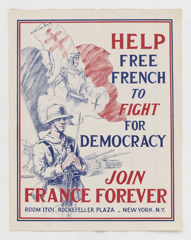 Help Free French to Fight for Democracy - Join France Forever
