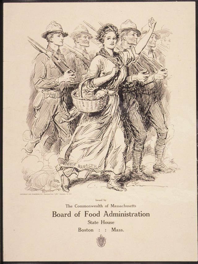 The House Manager (Issued by the Commonwealth of Massachusetts, Board of Food Administration)