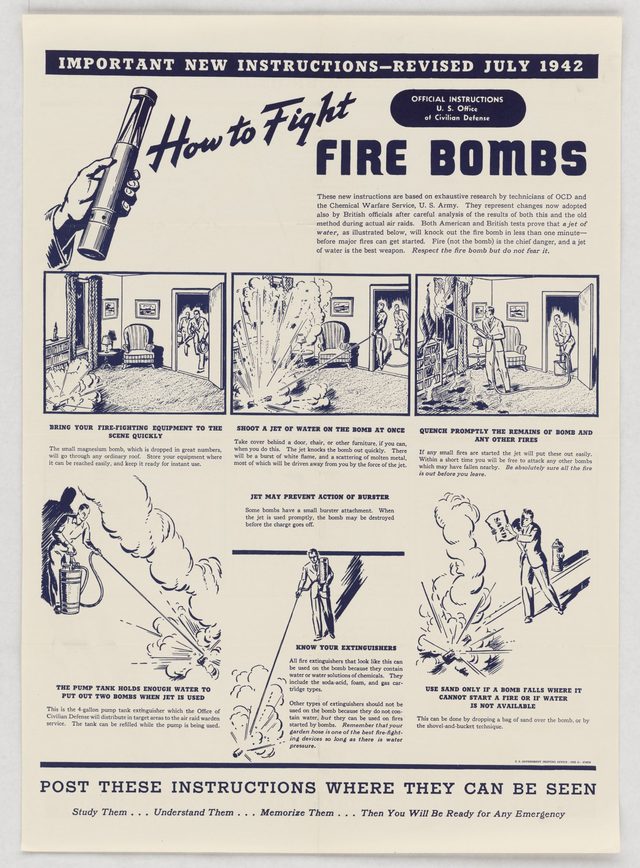 How to Fight Fire Bombs