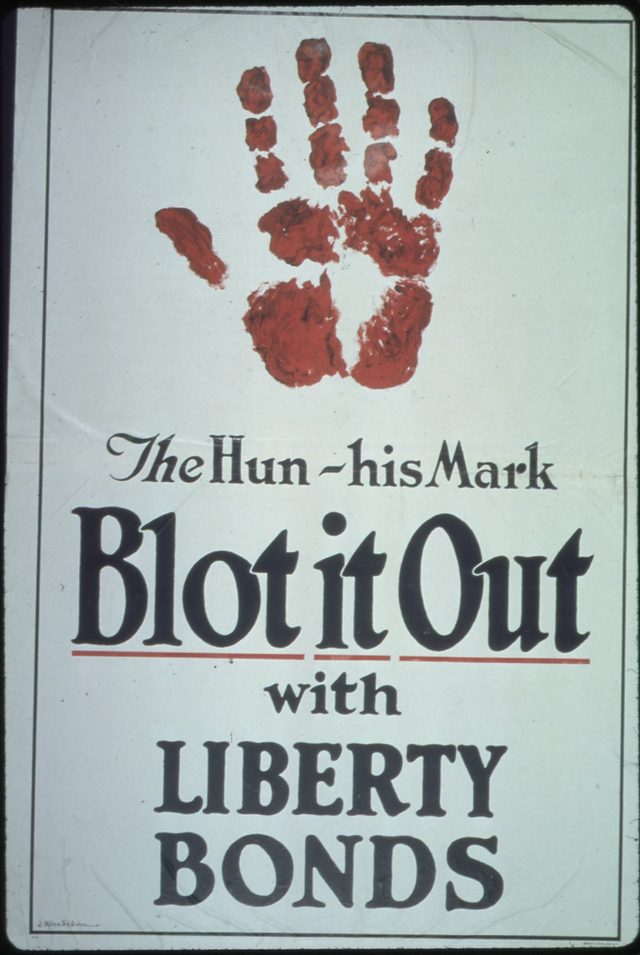 Hun - His Mark. Blot It Out with Liberty Bonds