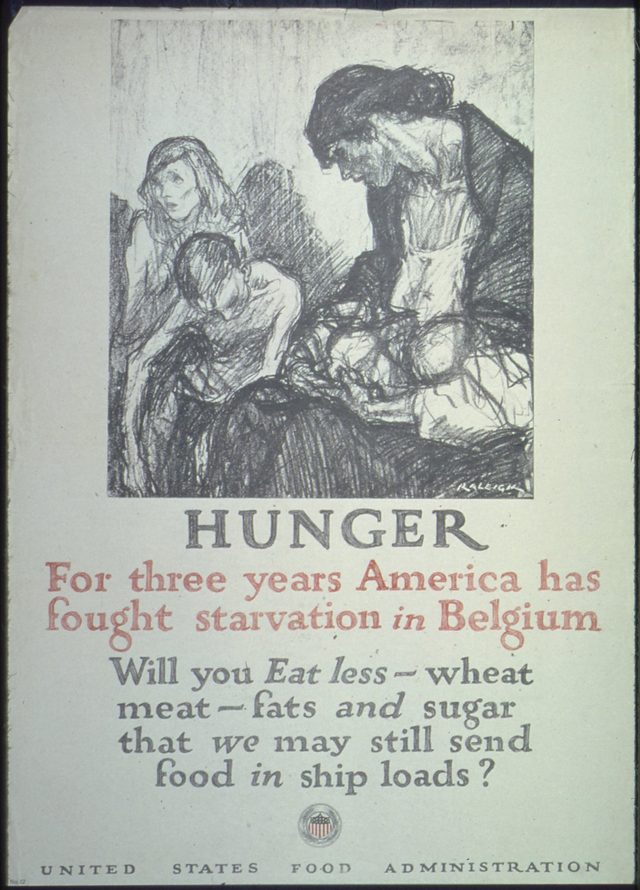 Hunger: For Three Years America Has Fought Starvation in Belgium