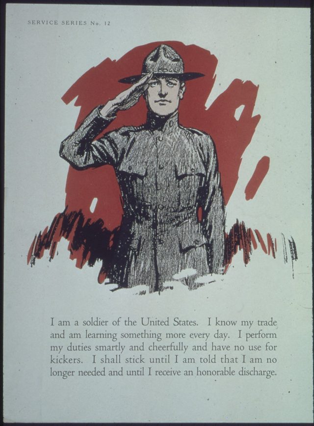 I Am a Soldier of the United States (Service Series No. 12)