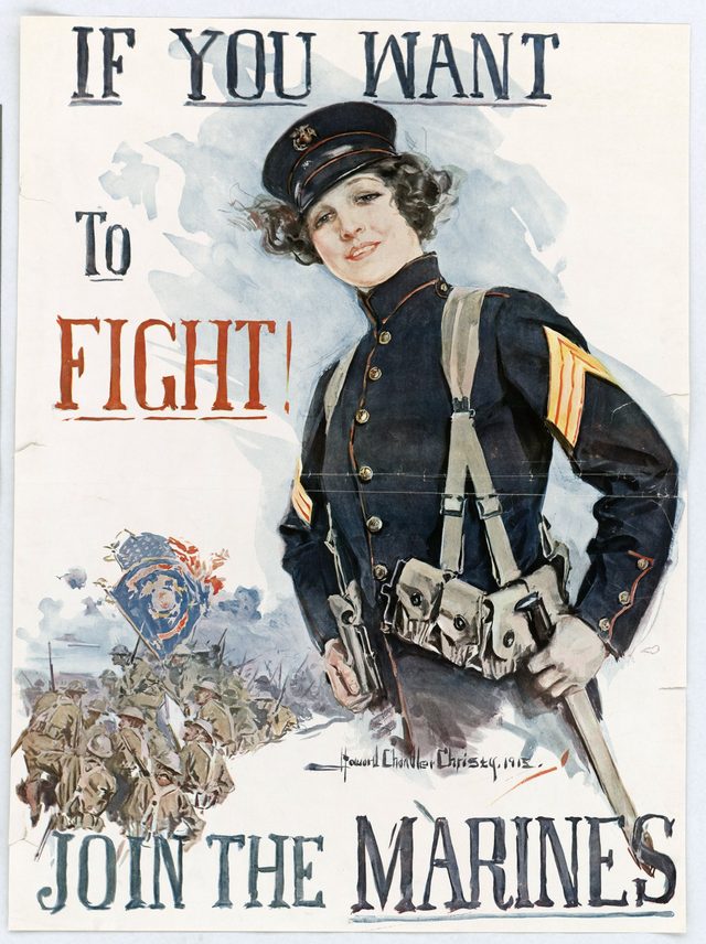 If You Want to Fight! Join the Marines