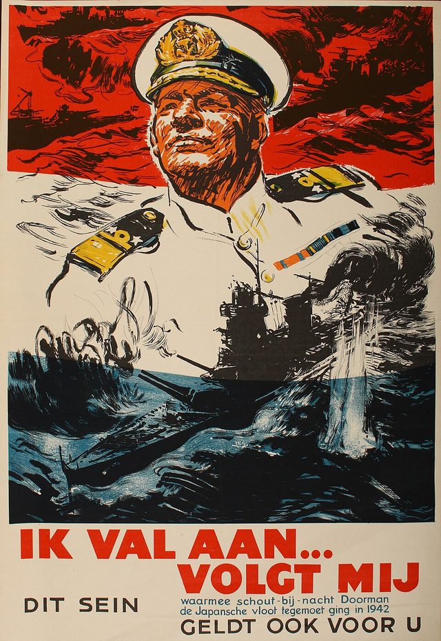 Ik val aan... volgt mij (I attack... follow me)
