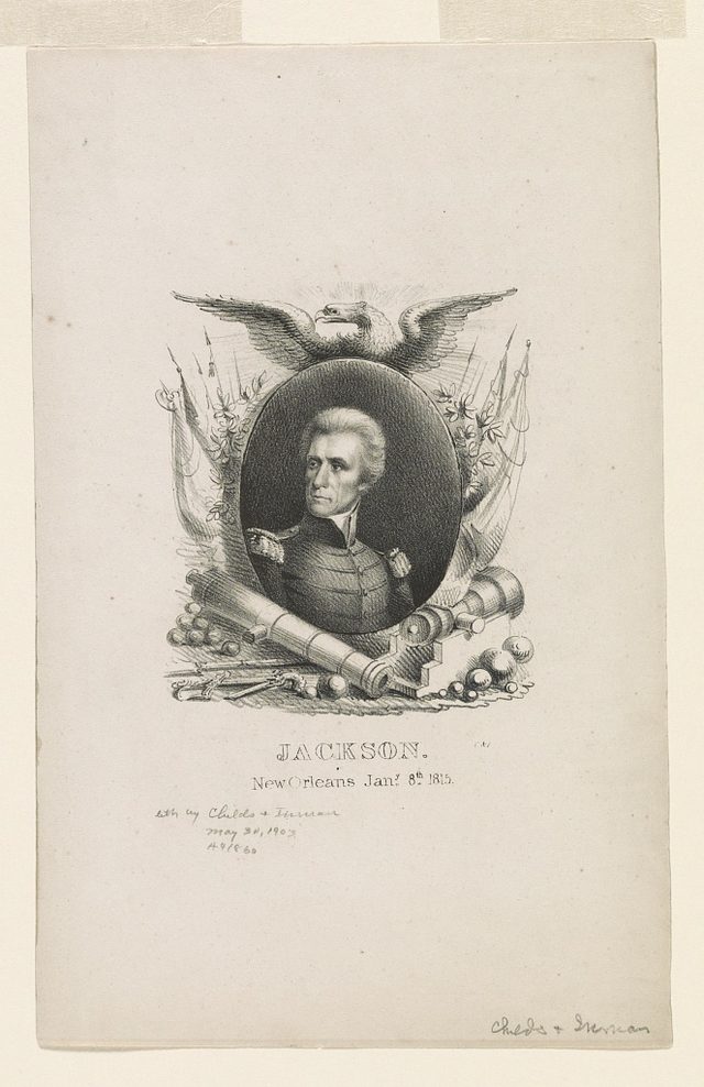 "Jackson. New Orleans Jany. 8th 1815" (Childs & Inman, 1832)
