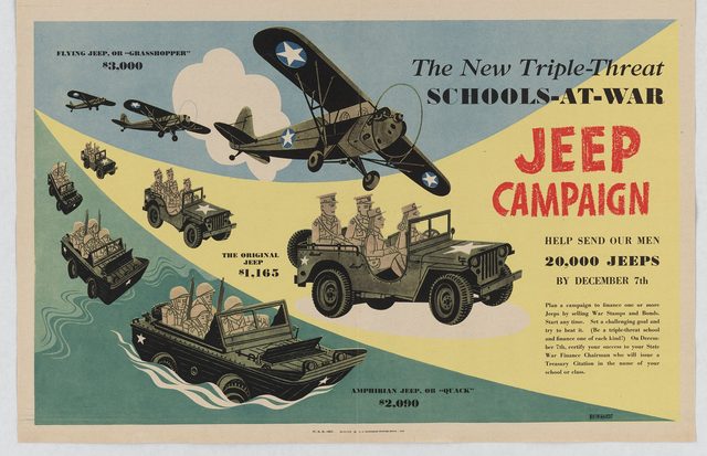 Jeep Campaign: The New Triple-Threat Schools-at-War
