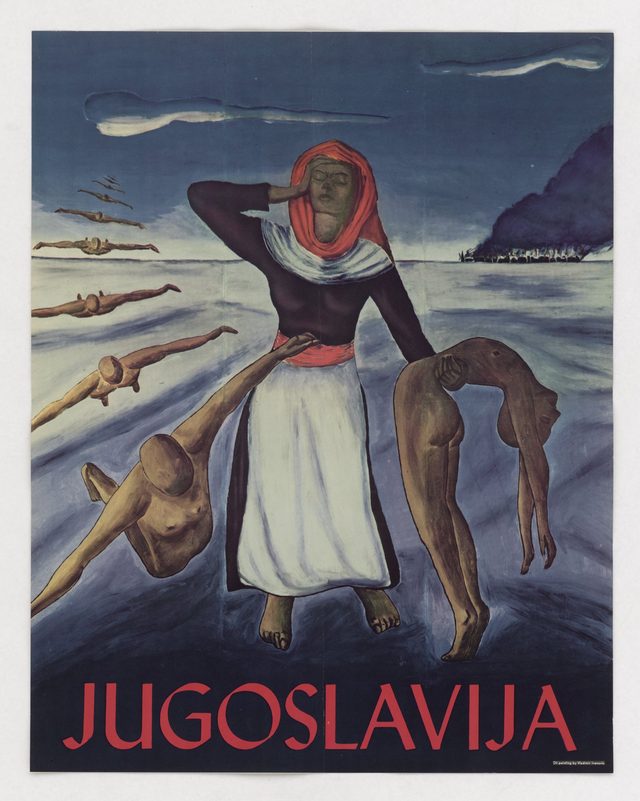 Jugoslavija (oil painting by Vladimir Ivanovic)