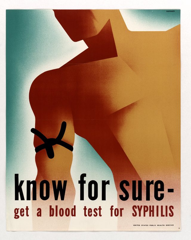 Know for sure, get a blood test for syphilis