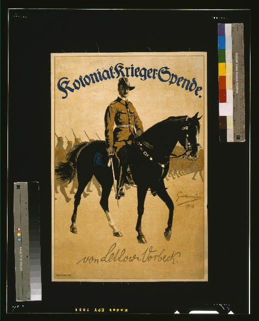 Kolonial-Krieger-Spende. von Lettow-Vorbeck (Colonial Servicemen's Fund)
