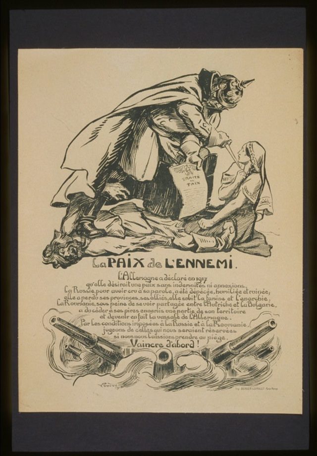 La paix de l'ennemi (Peace on the Enemy's Terms)