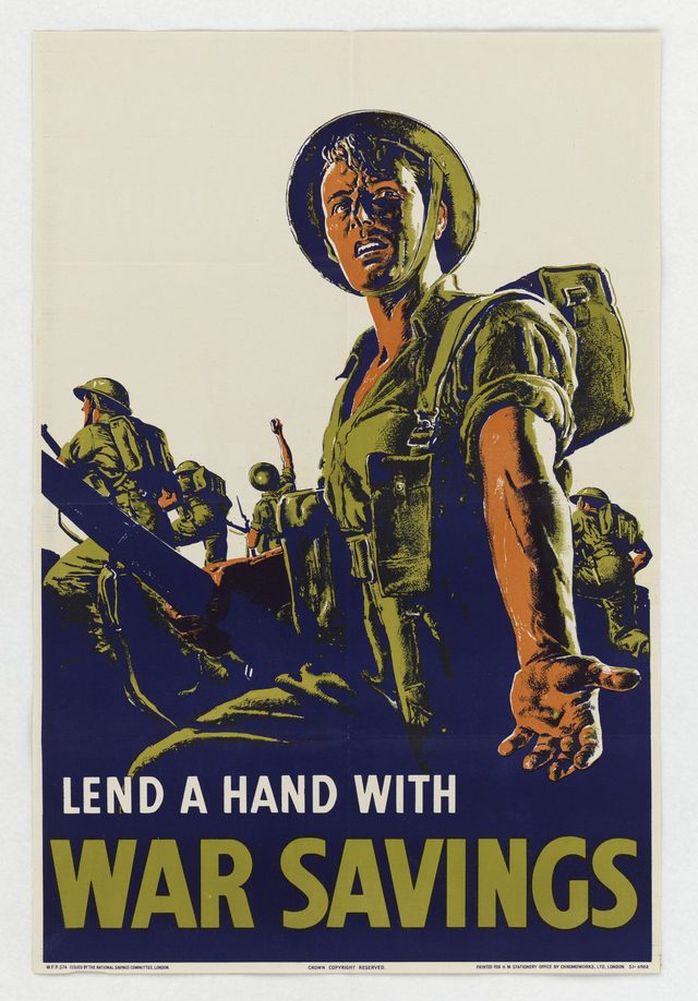 Lend a Hand With War Savings