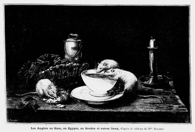 Les Anglais au Siam, en Égypte, au Soudan et autres lieux (The English in Siam, Egypt, the Sudan and Other Places), La France illustrée