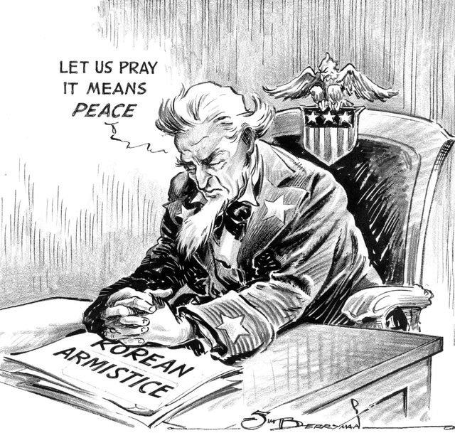 Let us pray it means peace (And the Free World Joins)