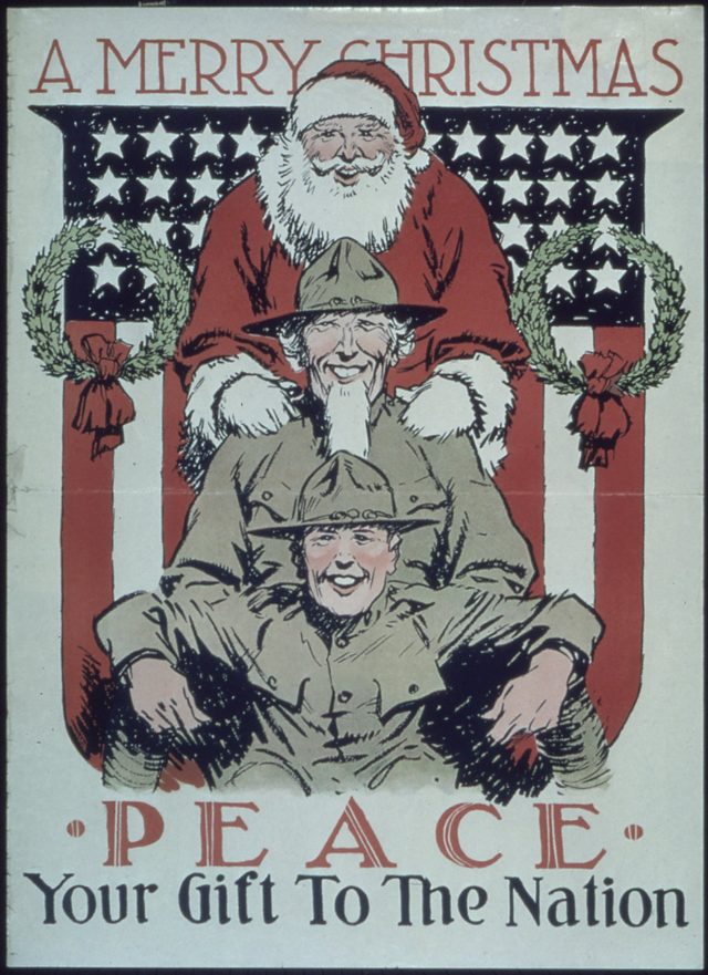 A Merry Christmas. Peace. Your Gift to the Nation