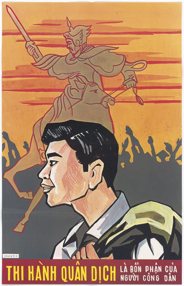 Military Service Is a Citizen's Duty poster, PPB-369 (Vietnamese, Saigon)