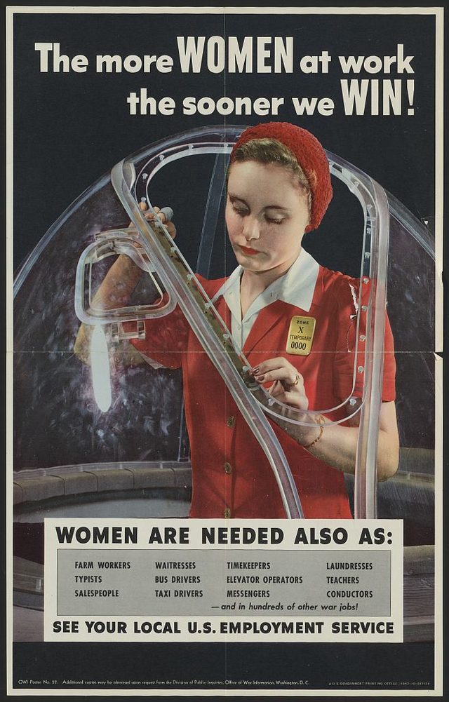 The More Women at Work the Sooner We Win!