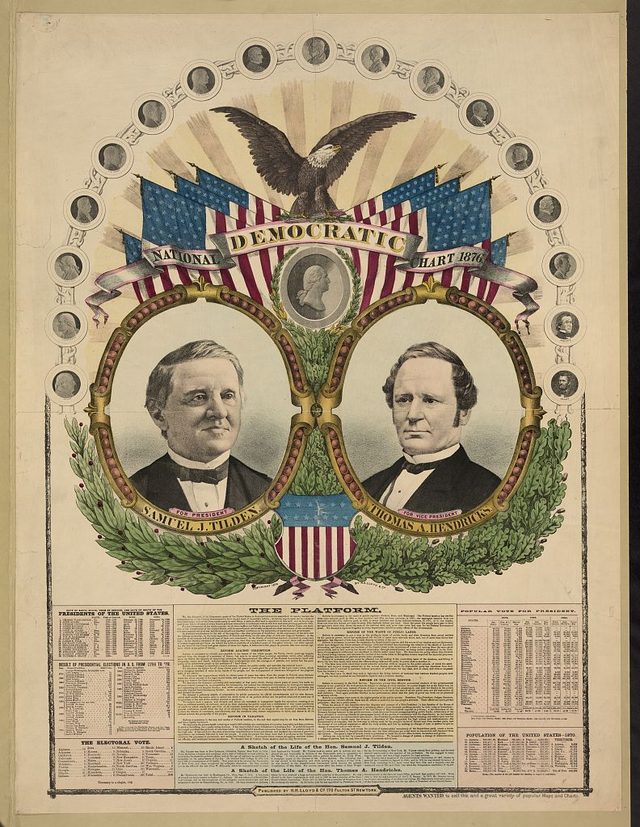 National Democratic chart, 1876