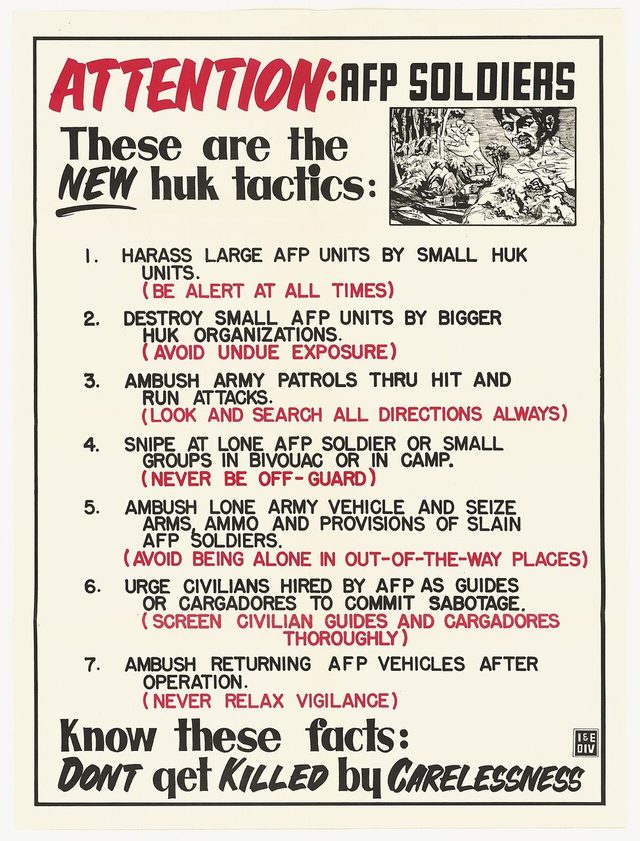 Attention AFP Soldiers: These Are the New Huk Tactics
