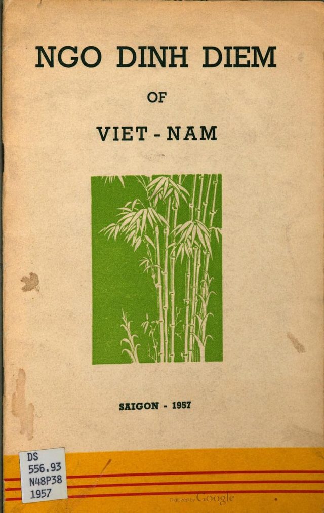 Ngo Dinh Diem of Viet-Nam (Presidency press office booklet, Saigon 1957), cover